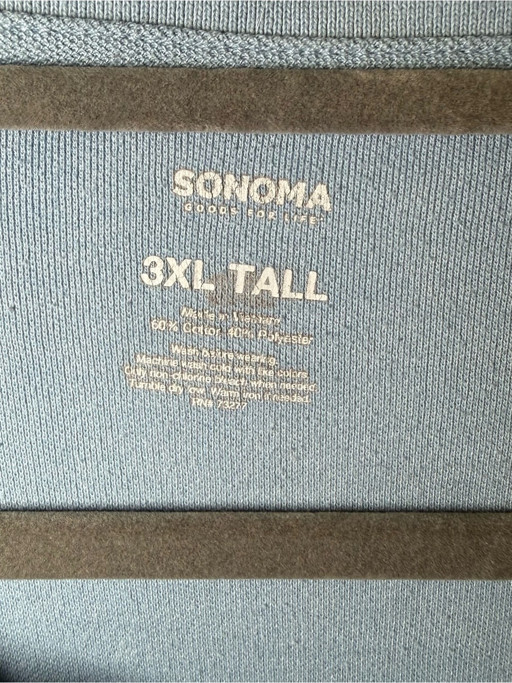 Sonoma Light Blue Men’s‎ Polo Shirt - Picture 3 of 3
